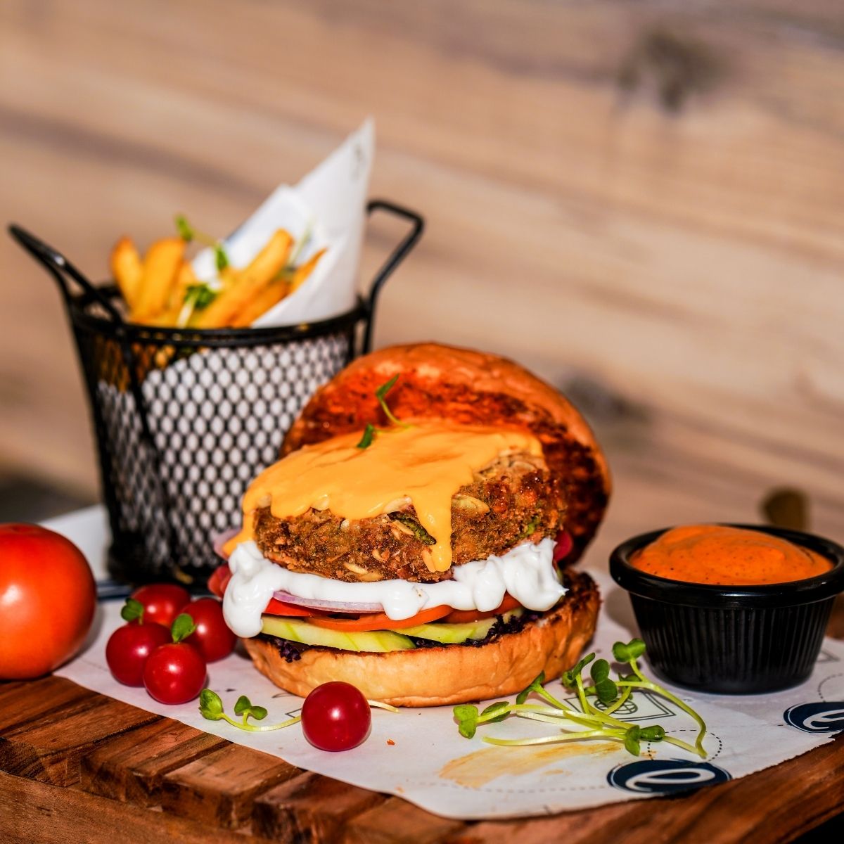 Aloo Tikki Burger