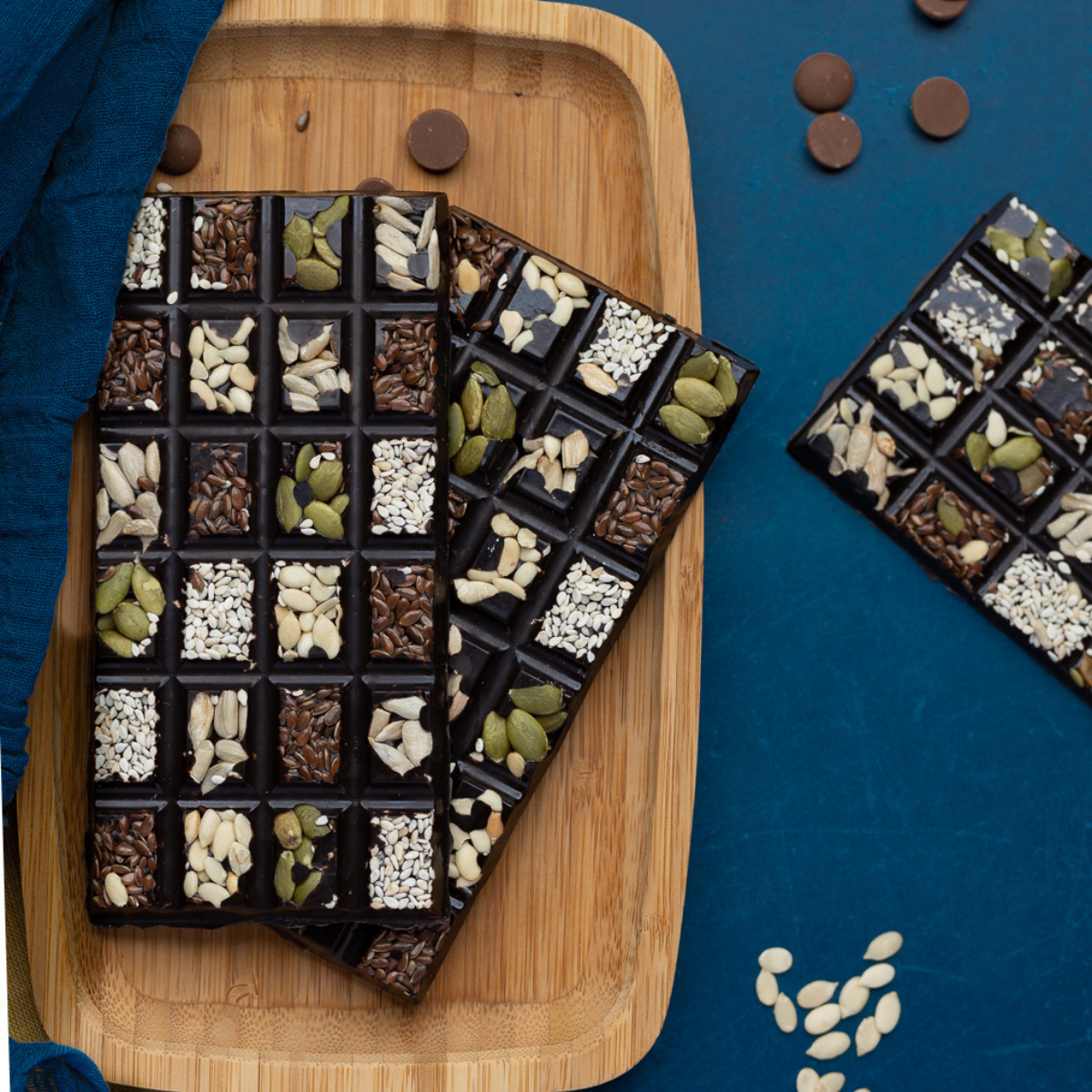 Dark Choco Seeds Tablet