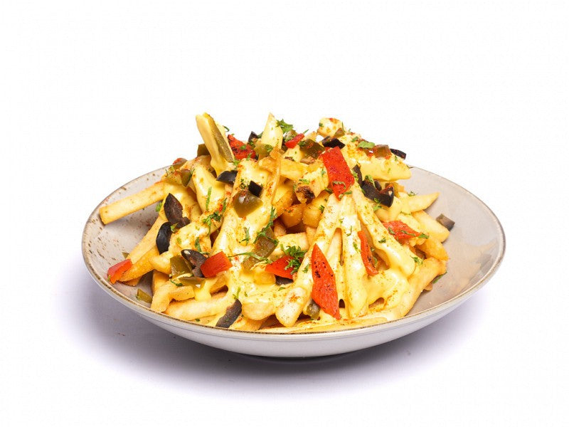 Melted Cheddar Cheese French Fries
