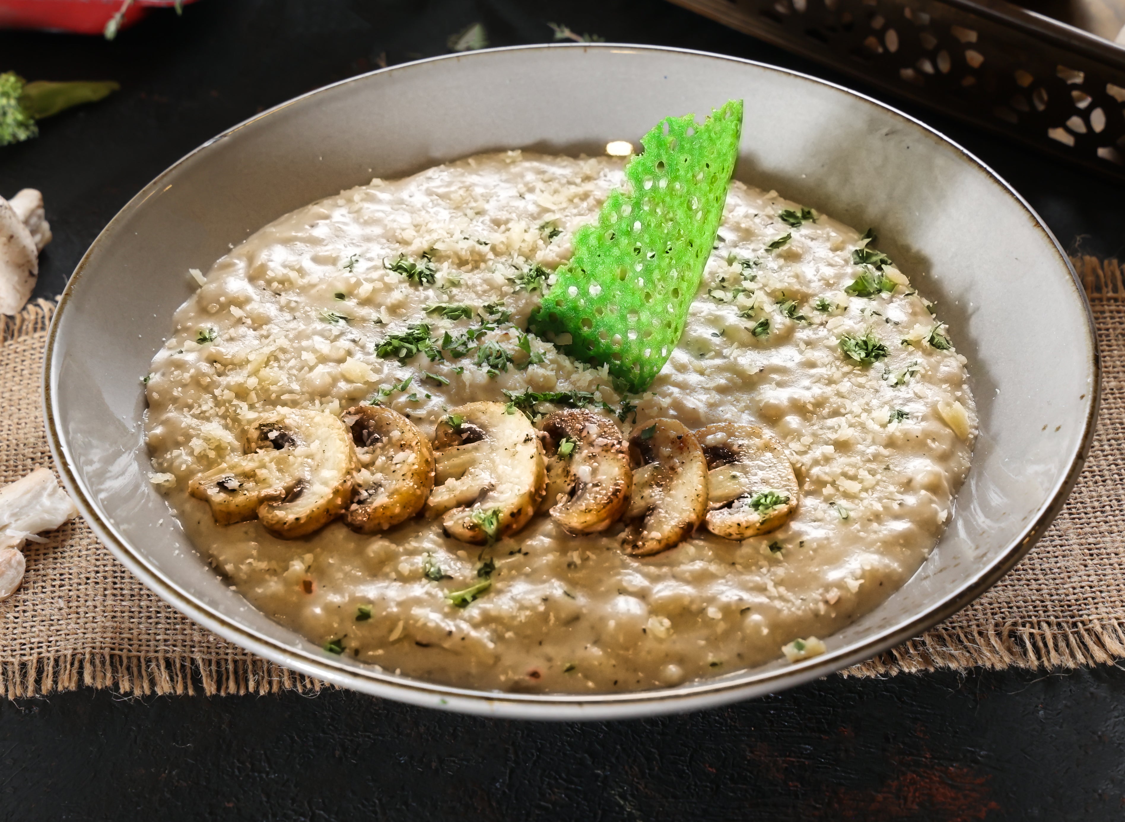 Mushroom Risotto