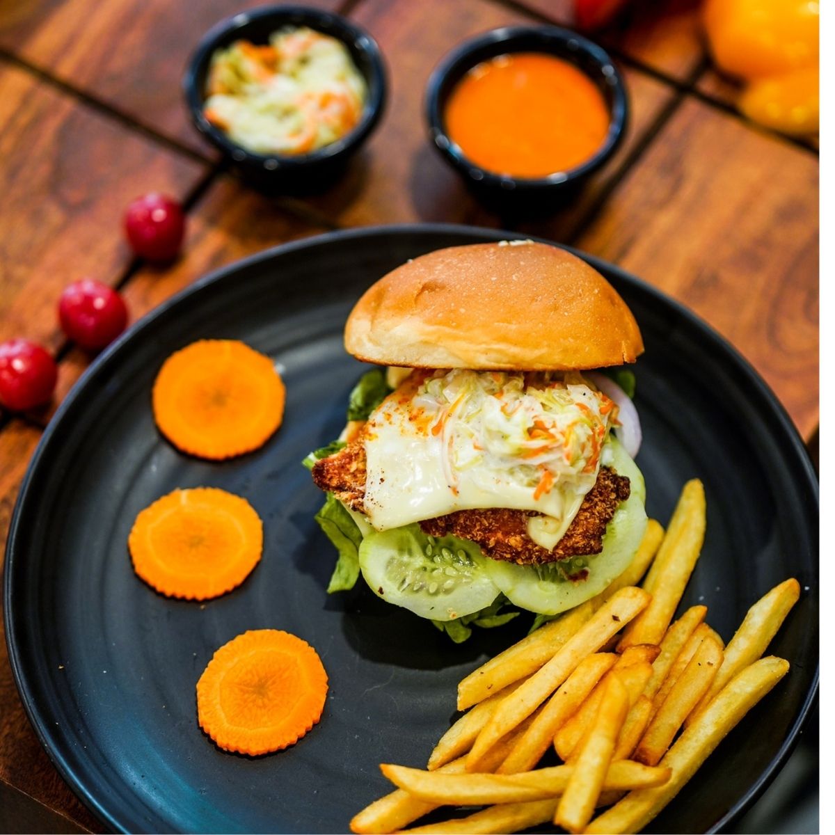 Southern Freid Chicken Burger