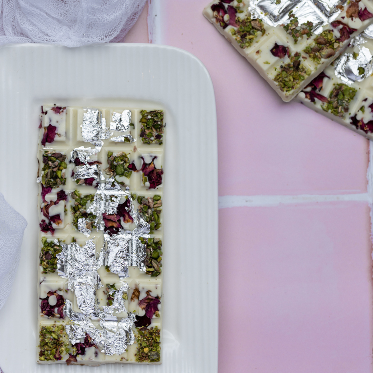 White Choco Rose Tablet